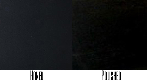 Honed vs. Polished Stone